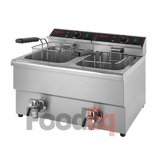 Фритюрница открытая Pujadas P15003 (со сливом)