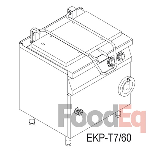 Опрокидывающаяся сковорода Kogast EKP-T7/60 (55877)