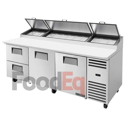 Холодильный стол для сборки пиццы True TPP-AT-93D-2-HC